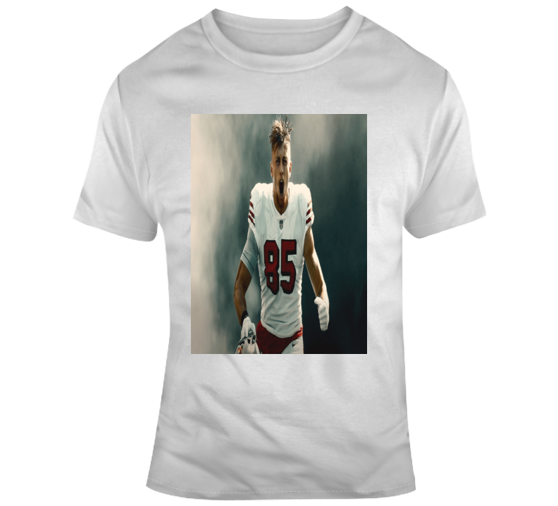 George Kittle 49'ers tight end for the San Francisco 49ers of the National Football League. T Shirt George Kittle 49'ers tight end for the San Francisco 49ers of the National Football League. T Shirt