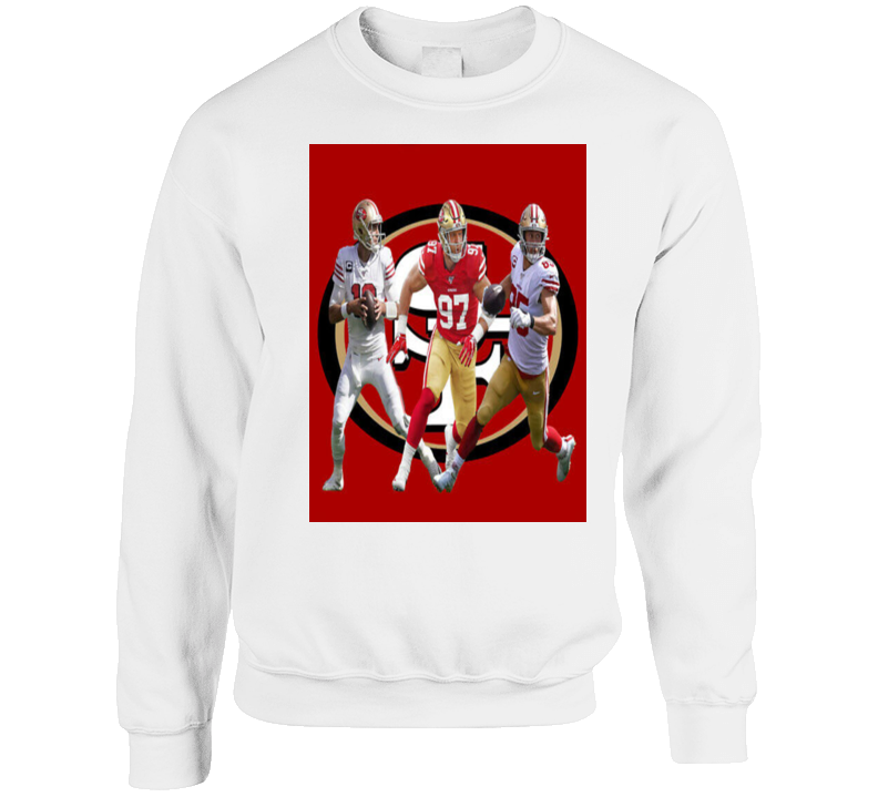 George Kittle Legends Tight End For The San Francisco 49ers Of The National Football League.  Crewneck Sweatshirt
