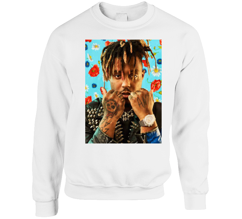 Juicewrld999 Restin Paradise Rapper Crewneck Sweatshirt