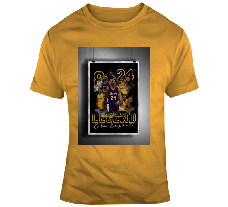 Kobe Bryant 24 R.i.p Legend Mamba T Shirt