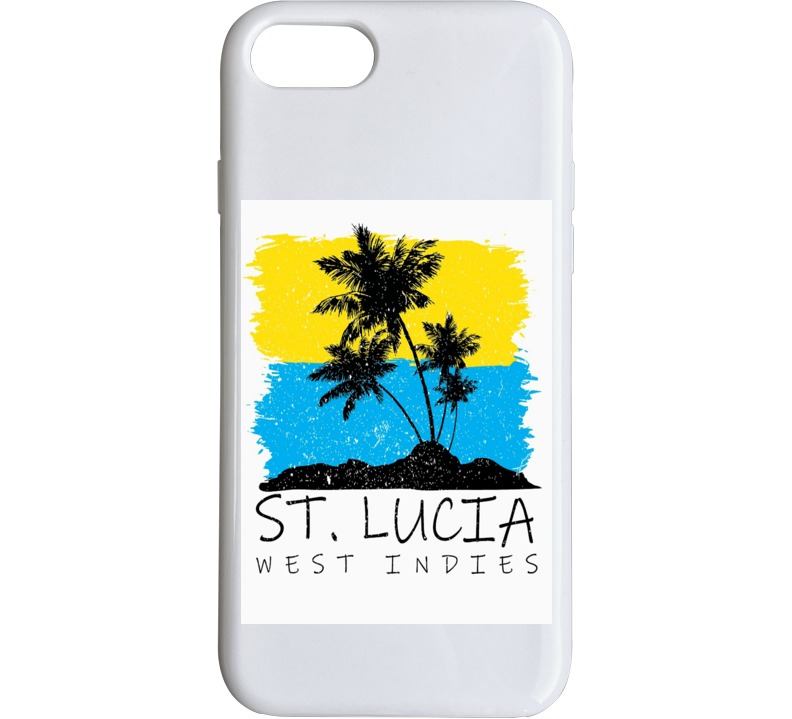 St.lucia West Indies 41st Independence Crewneck Sweatshirt Phone Case