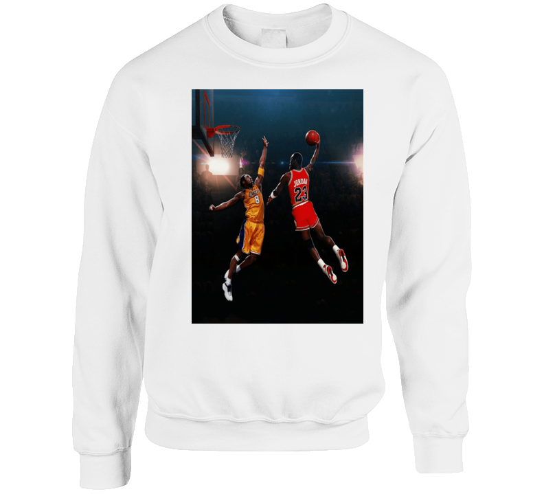 Jordan Vs Kobe  Crewneck Sweatshirt