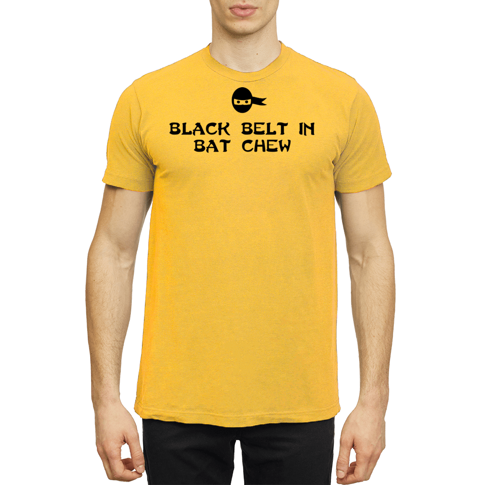Black Belt In Bat Chew T Shirt
