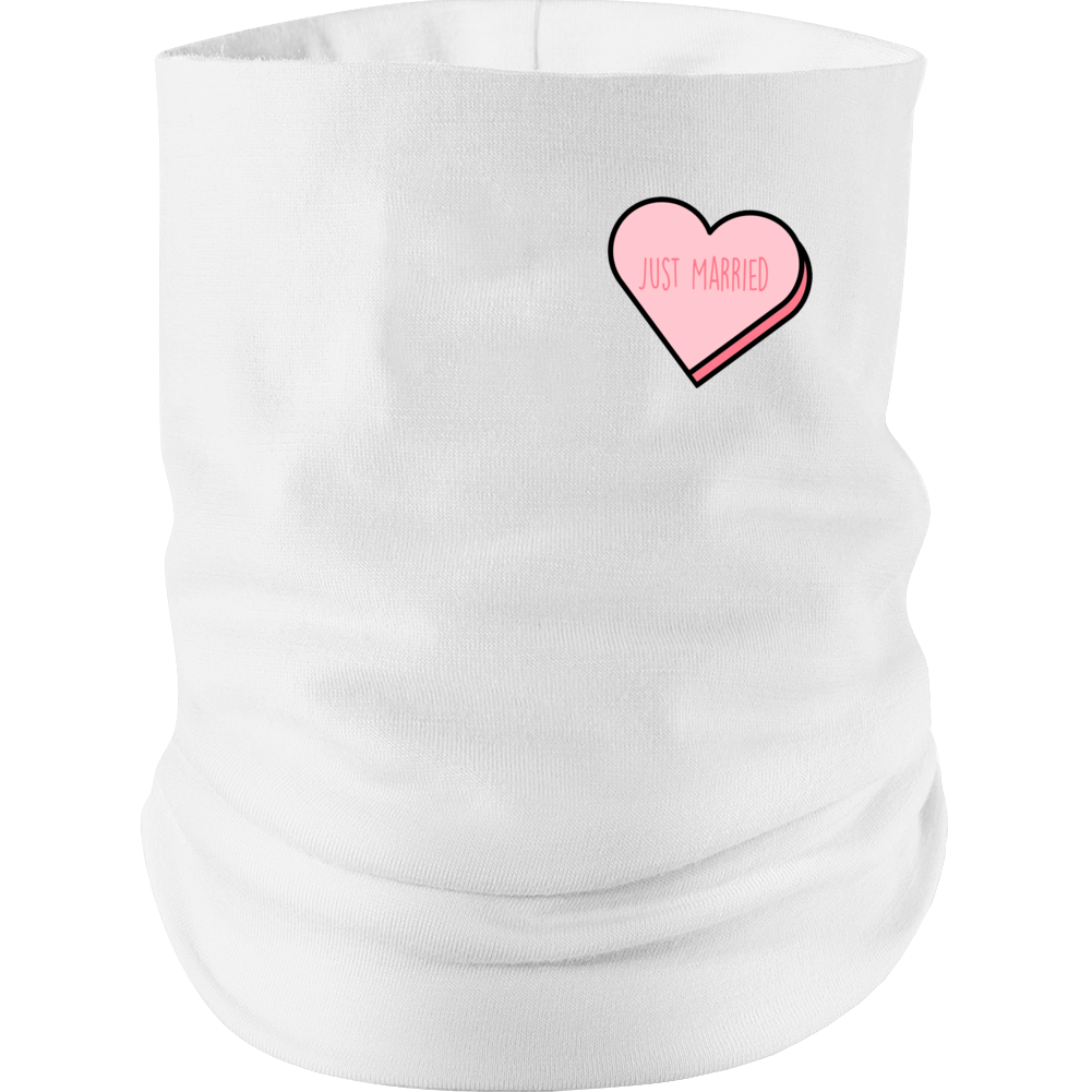 Just Married Neck gaiter