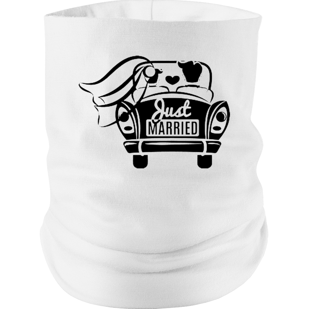 Just Married Neck gaiter