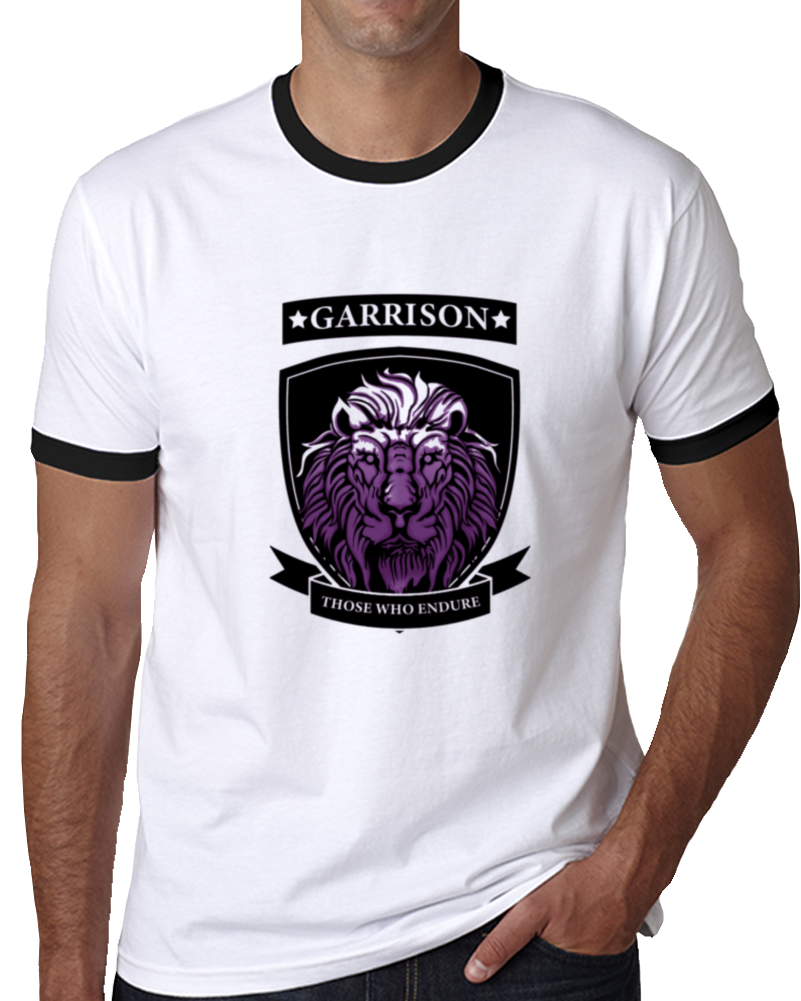 Garrison Black Ringer T Shirt