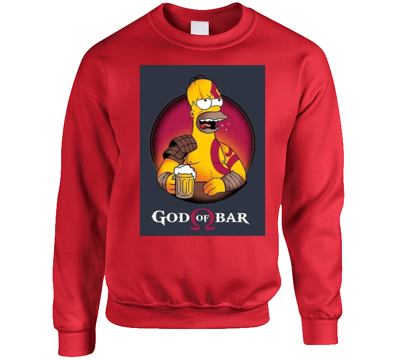 God Of Bar  Crewneck Sweatshirt