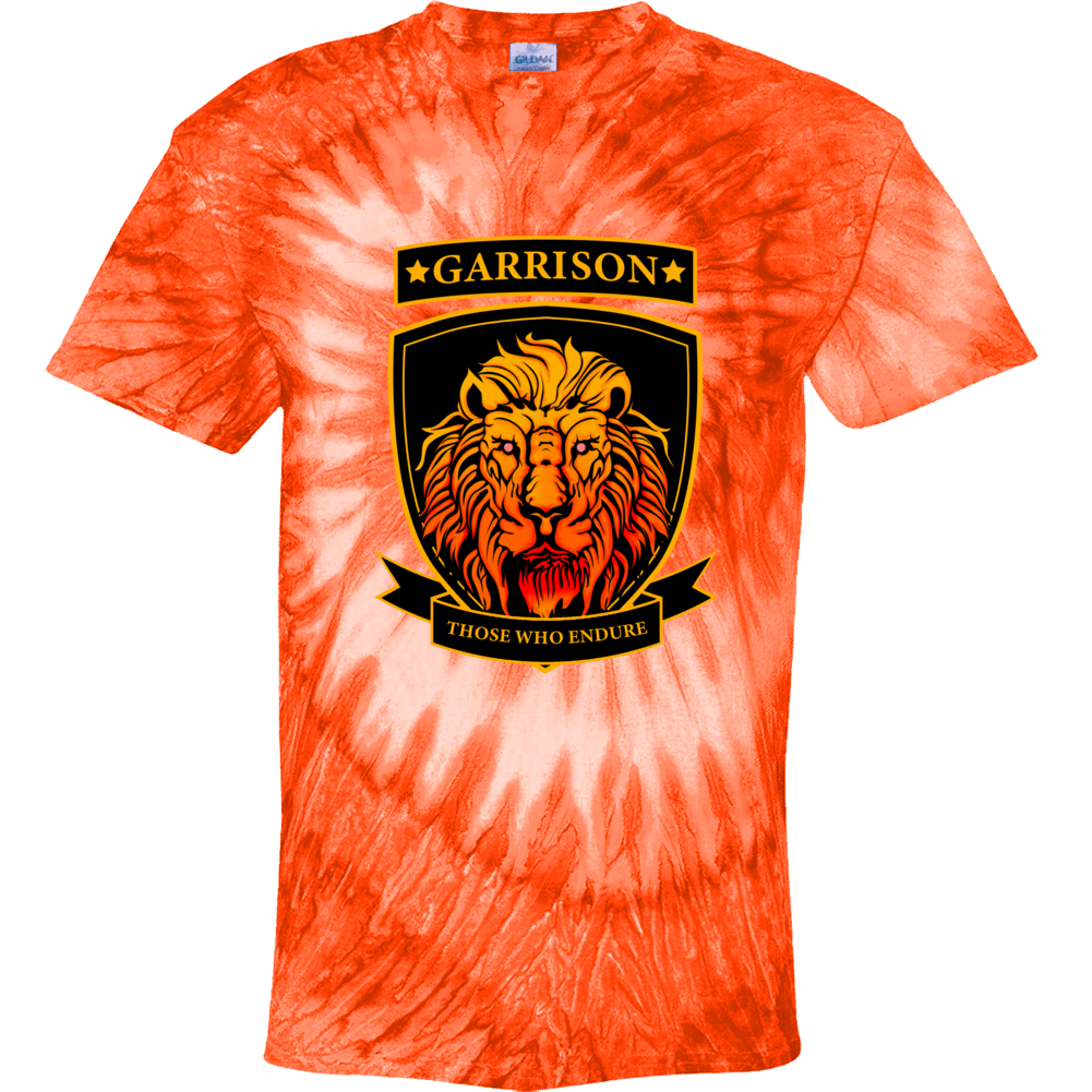Orange Swirl Garrison  Tie Dye