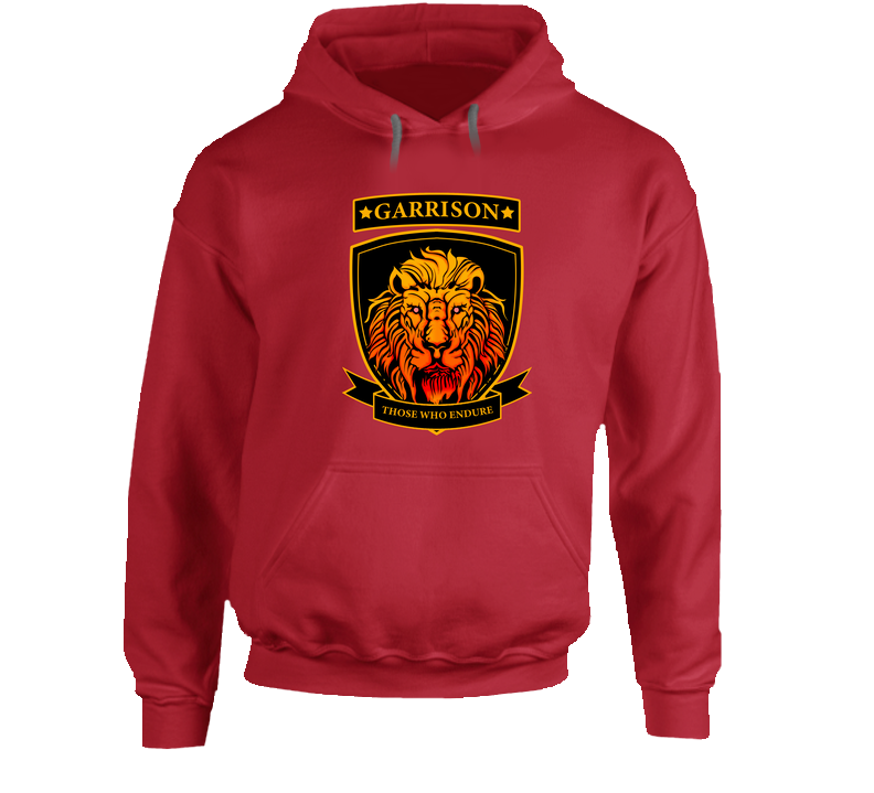 Garrison Hot Red Hoodie