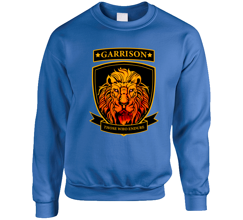 Garrison Royal Blue Crewneck Crewneck Sweatshirt Garrison Royal Blue Crewneck Crewneck Sweatshirt