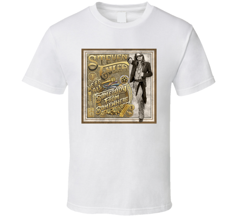 Steven Tyler We're All Somebody From Somewhere Country Music New Album Fan Rolling Stones T Shirt Steven Tyler We're All Somebody From Somewhere Country Music New Album Fan Rolling Stones T Shirt