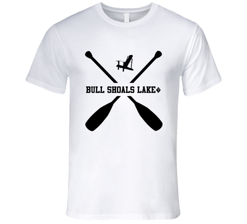 BULL SHOALS LAKE? Cottage Muskoka Adirondack Chair T Shirt