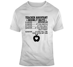 Teacher Assistant Hourly Rate 37160301