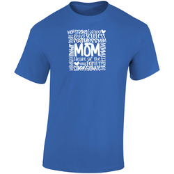 Mom_White Strong Fearless Heart Of The Family Nurse Teacher God Faith Blessed Inspirational Motivational Pop Culture Hustle Gift TShirt 37854123