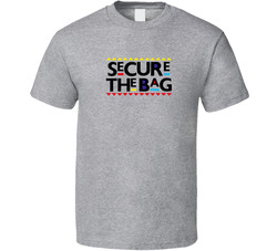 Secure The Bag_Black Faith Blessed Boss Entrepreneur Teacher Student Education God Jesus Lord Church Bible Inspirational Motivational Christian Religious Hustle Pop Culture Gift TShirt 37870332