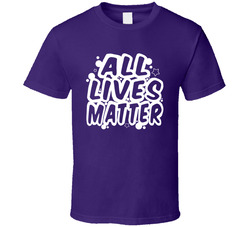 All Lives Matter #1 White All Lives Matter Black Lives Matter Blessed Faith Inspirational Motivational God Jesus Church Pop Culture Gift TShirt 38029176