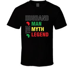 Husband: The Man Myth Legend Father's Day Blessed Faith Love God Jesus Legend Inspirational Motivational Pop Culture Hustle Gift TShirt 38036004