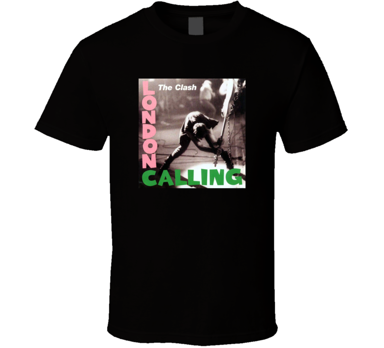 The Clash London Calling Album Cover T Shirt