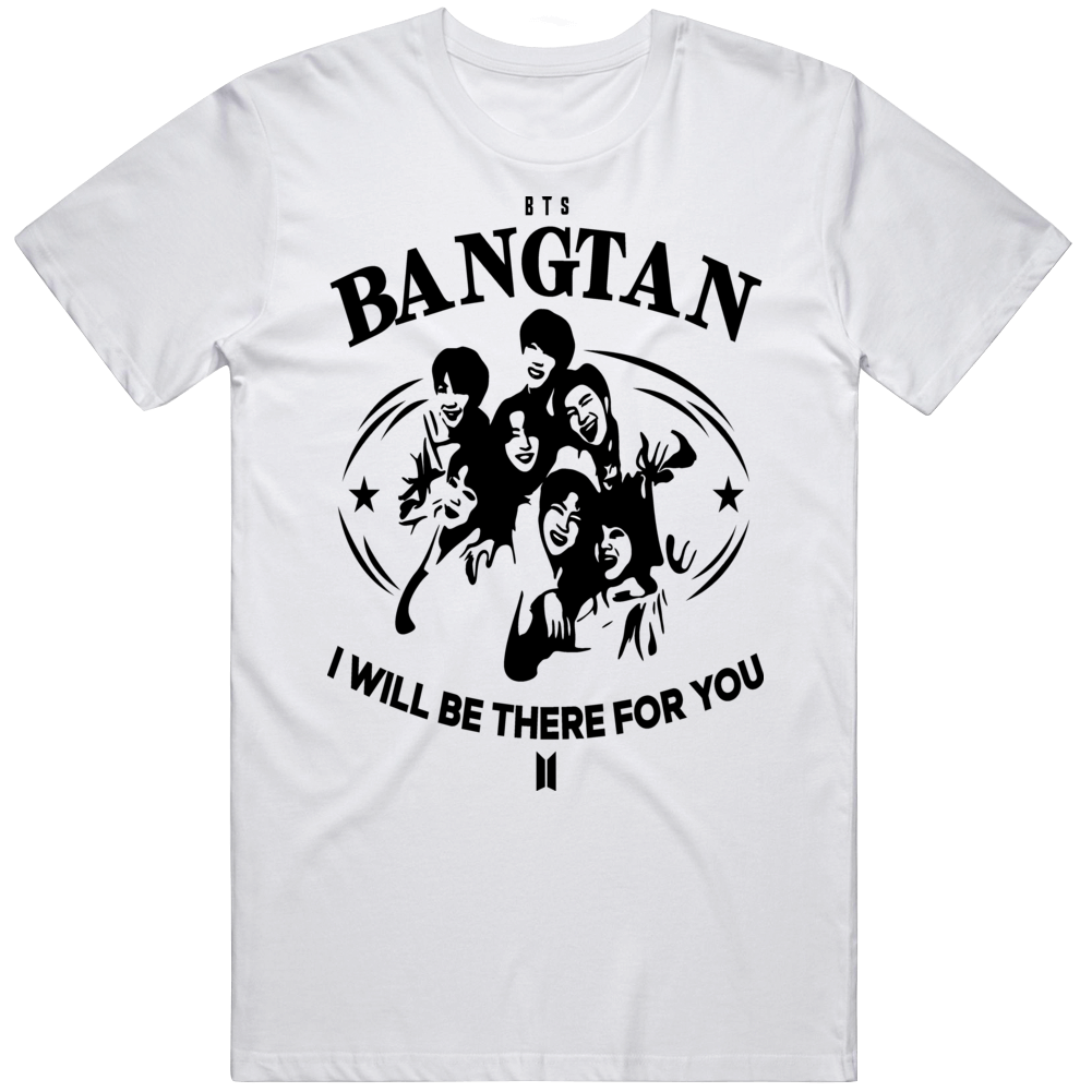 Bangtan I Will Be There For You Bts Logo T Shirt