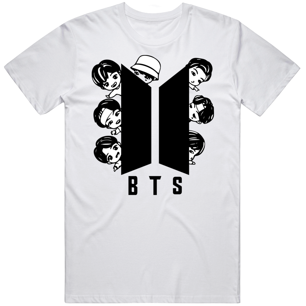 Bts Chibi Logo 84bj T Shirt