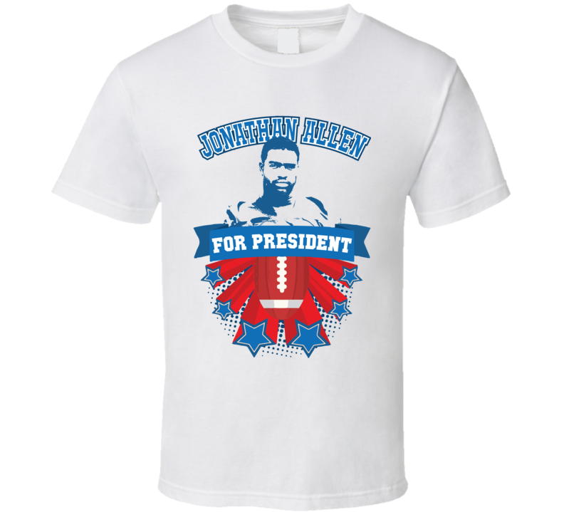 Jonathan Allen For President College Football Parody T Shirt Jonathan Allen For President College Football Parody T Shirt