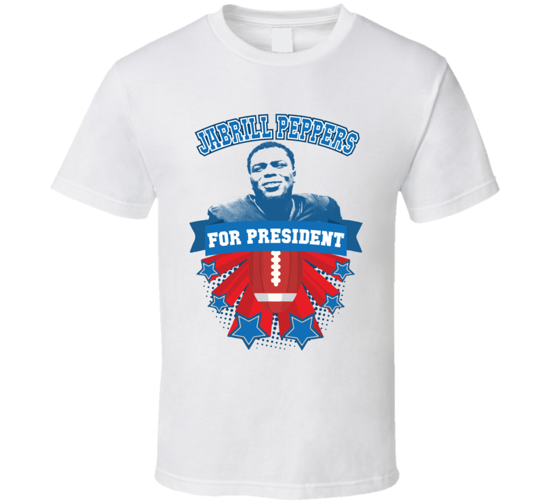 Jabrill Peppers For President College Football Parody T Shirt Jabrill Peppers For President College Football Parody T Shirt