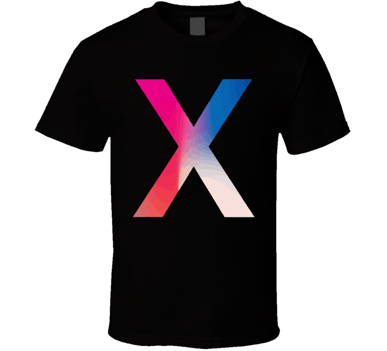Iphone X Logo Apple Mac Fan T Shirt Iphone X Logo Apple Mac Fan T Shirt