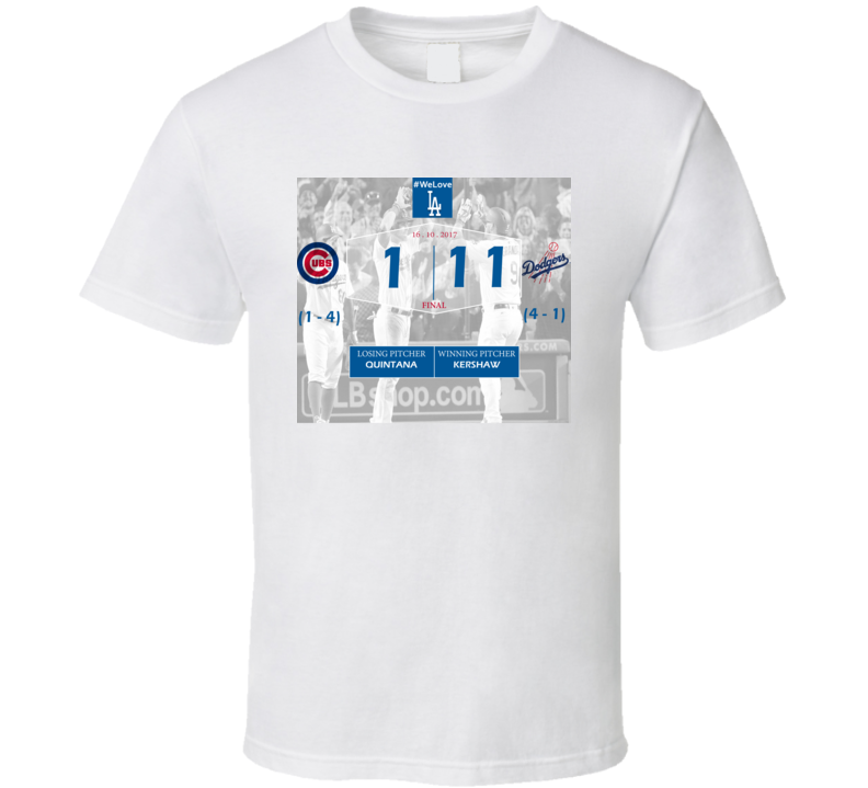 Chicago VS Los Angeles Baseball Fan T Shirt Chicago VS Los Angeles Baseball Fan T Shirt
