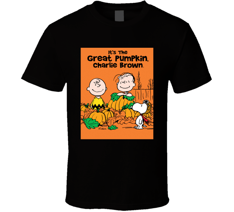 The Great Pumpkin Halloween Charlie Brown Cartoon Funny Gift T Shirt The Great Pumpkin Halloween Charlie Brown Cartoon Funny Gift T Shirt