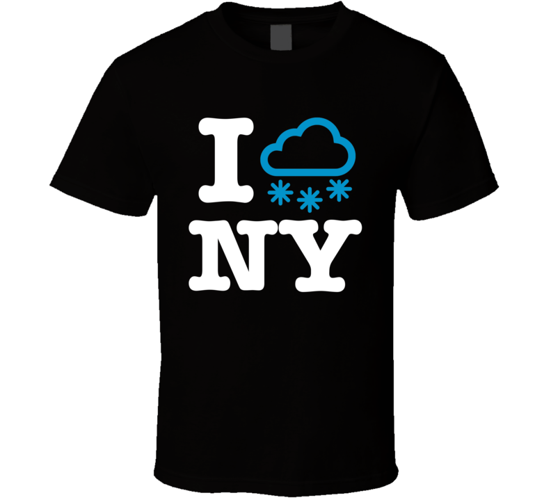 I Love New York City Snow Storm Funny Gift T Shirt I Love New York City Snow Storm Funny Gift T Shirt