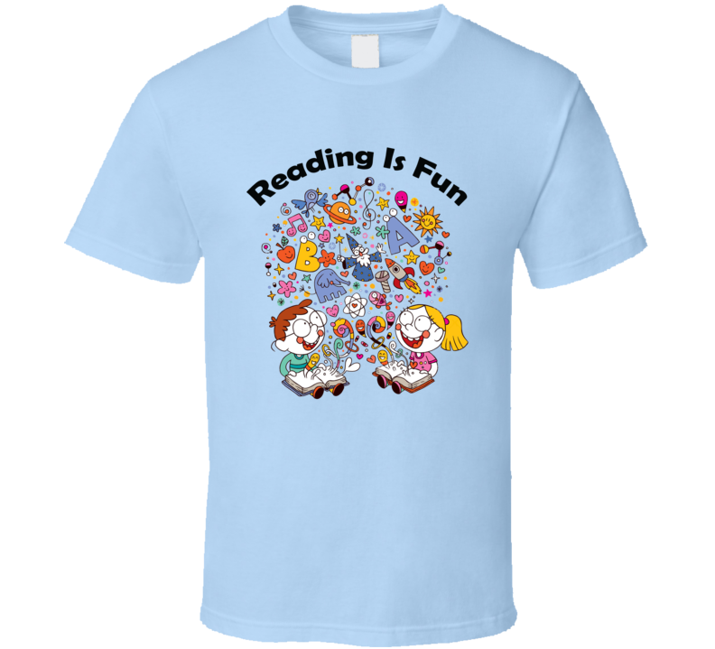 Reading Is Fun Cool Kids Educational Cute Gift T Shirt Reading Is Fun Cool Kids Educational Cute Gift T Shirt