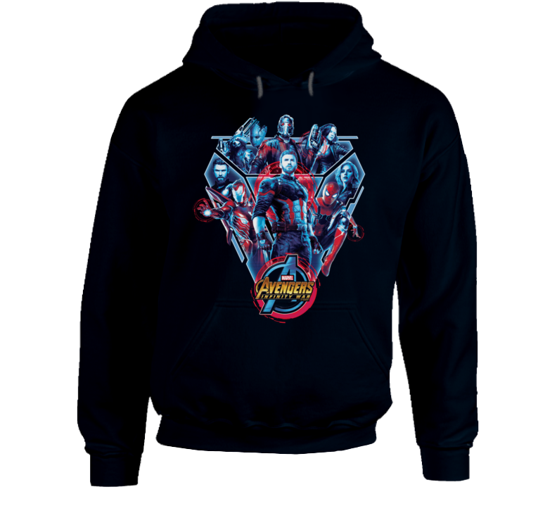 Infinity War Part I Marvel Cinematic Universe Super Fan Hoodie Infinity War Part I Marvel Cinematic Universe Super Fan Hoodie