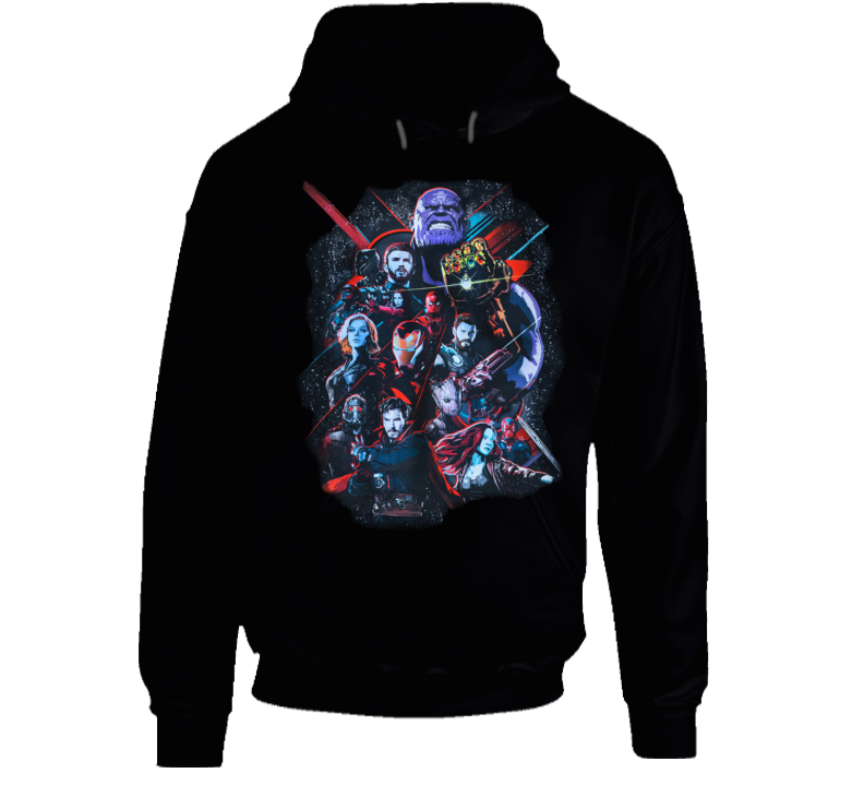 Infinity War Part I Marvel Movie Universe Super Fan Hoodie Infinity War Part I Marvel Movie Universe Super Fan Hoodie