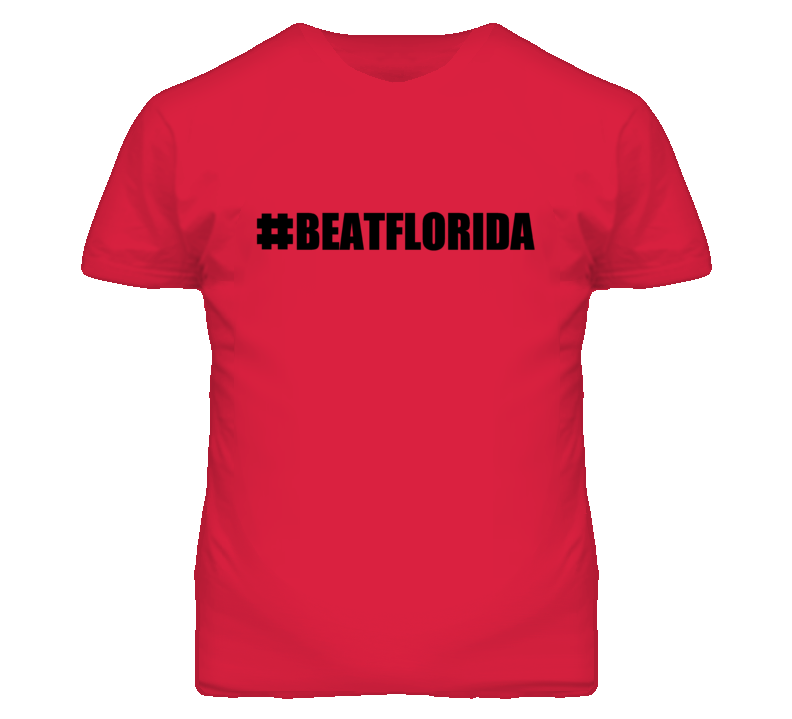 #BeatFlorida Hashtag Beat Florida Alabama bama Football Fan Red T Shirt #BeatFlorida Hashtag Beat Florida Alabama bama Football Fan Red T Shirt