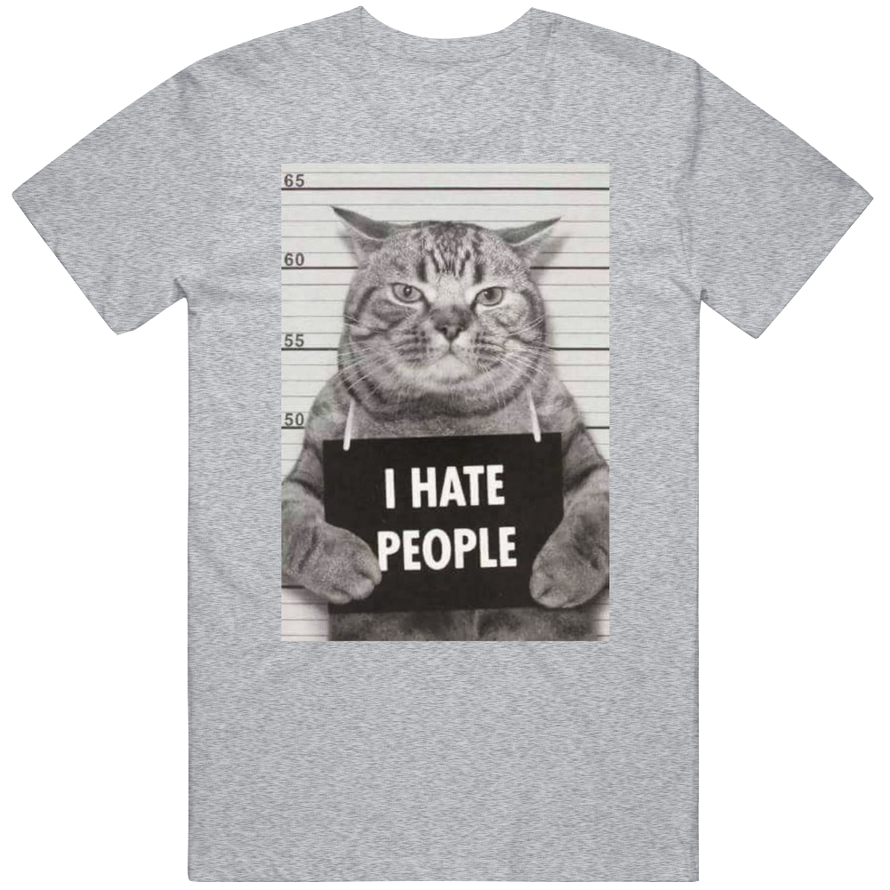I Hate People Grumpy Cat Shot T Shirt I Hate People Grumpy Cat Shot T Shirt