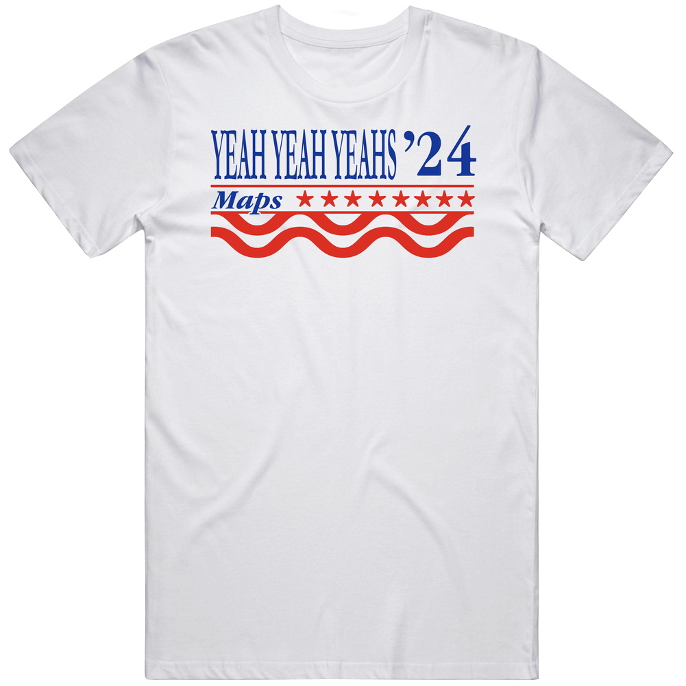 Yeah Yeah Yeahs &#039;24 Maps T Shirt
