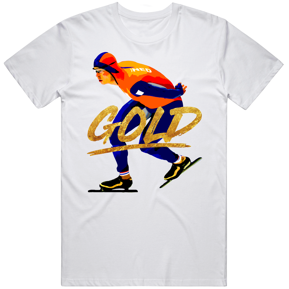 Sven Kramer Netherlands Speed Skating Gold 2018 Olympic Athelete Fan T Sven Kramer Netherlands Speed Skating Gold 2018 Olympic Athelete Fan T