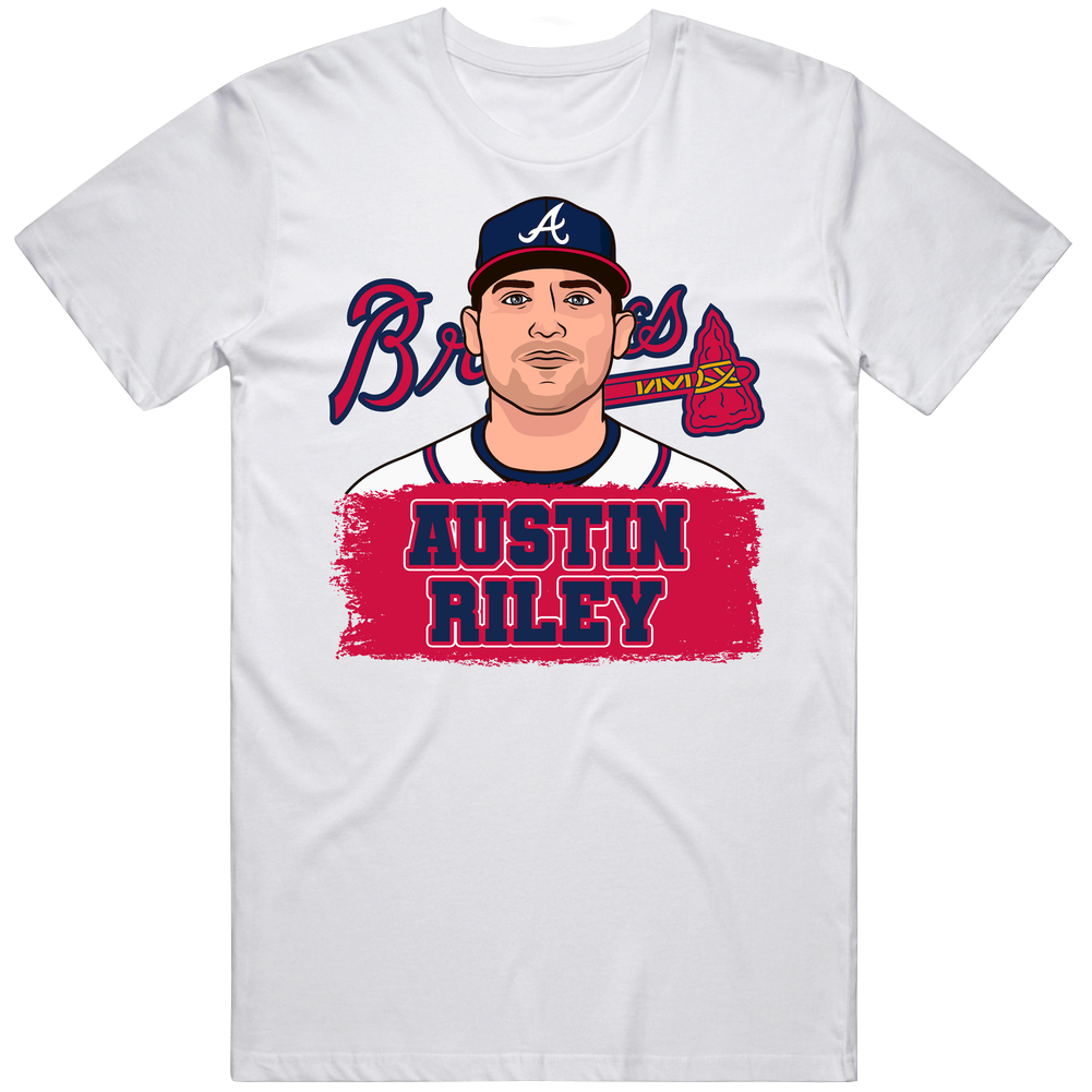 Austin Riley Play Portrait T Shirt
