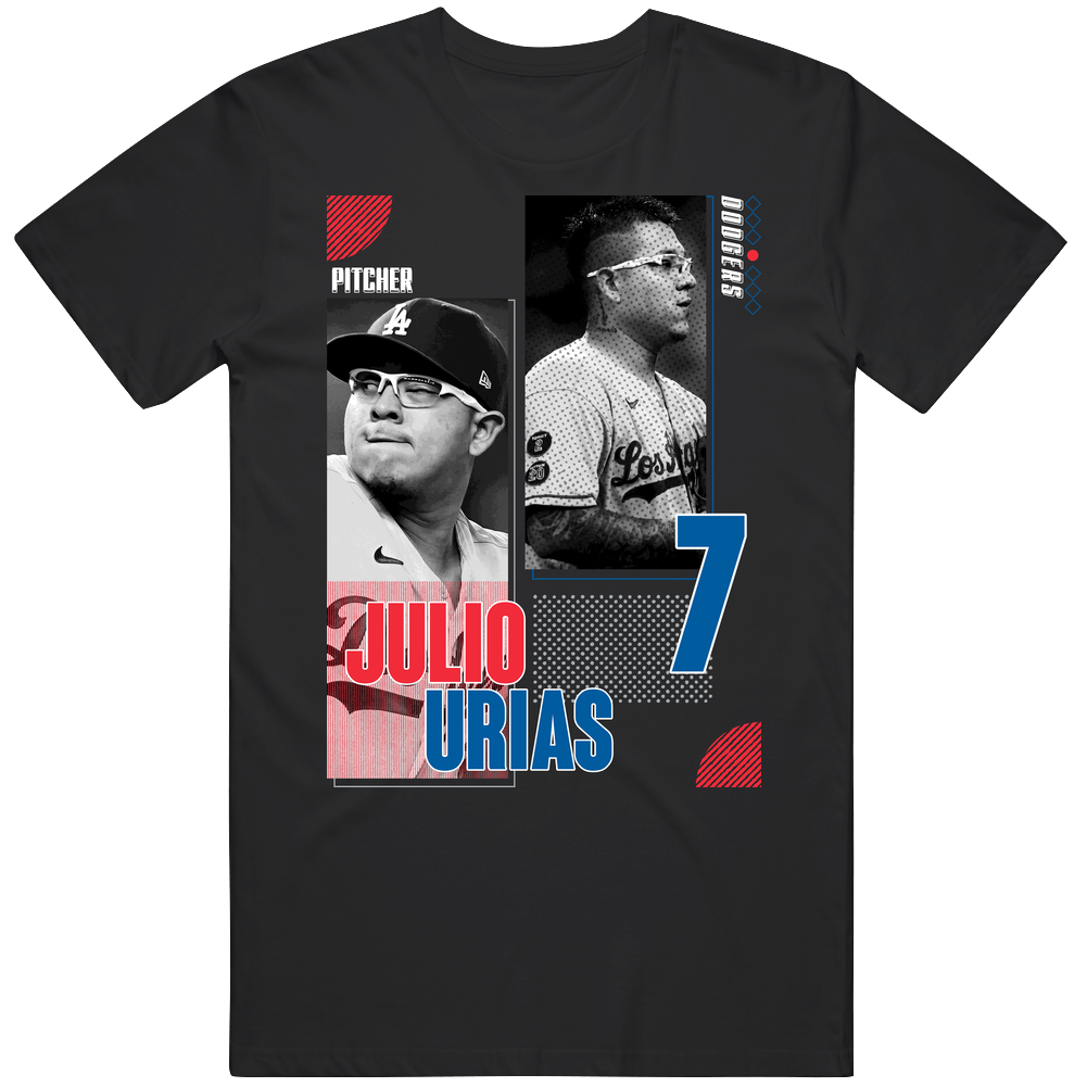 Julio Urias Athlete Graphic T Shirt