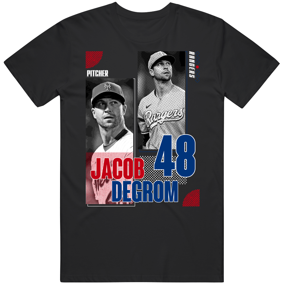 Jacob Degrom Athlete Graphic T Shirt