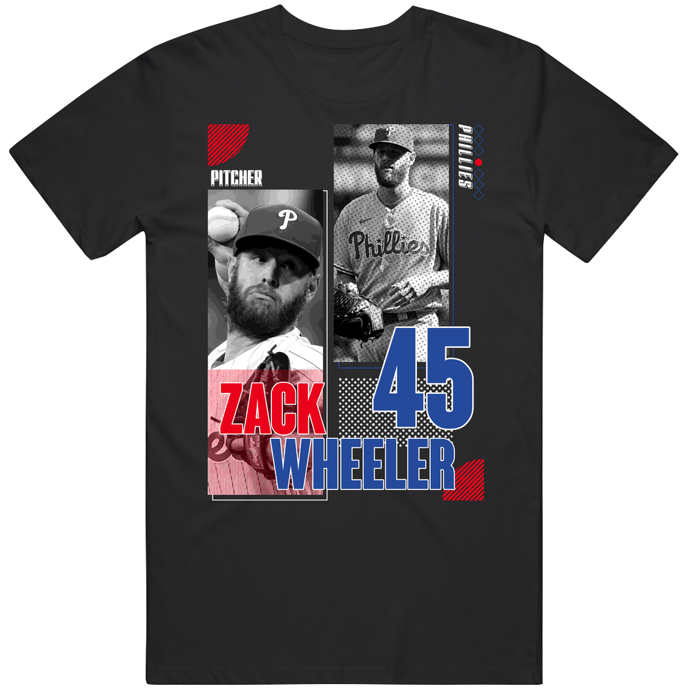 Zack Wheeler Athlete Graphic T Shirt