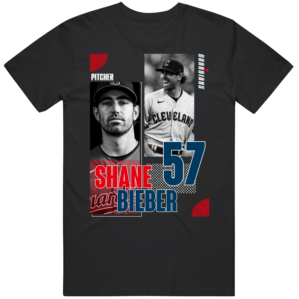 Shane Bieber Athlete Graphic T Shirt