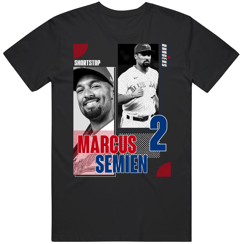 Marcus Semien Athlete Graphic T Shirt