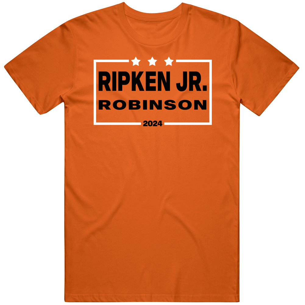 Cal Ripken Jr Brooks Robinson For President 2024 Baltimore Baseball Fa