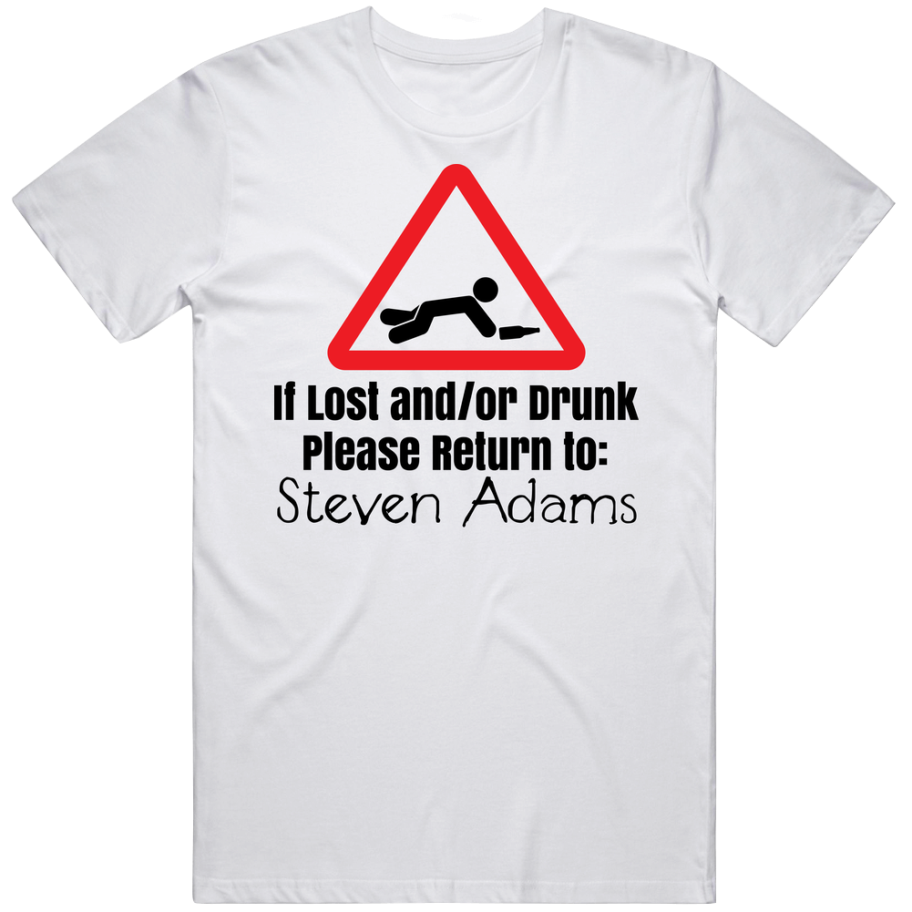 If Lost Or Drunk Return To Steven Adams T Shirt
