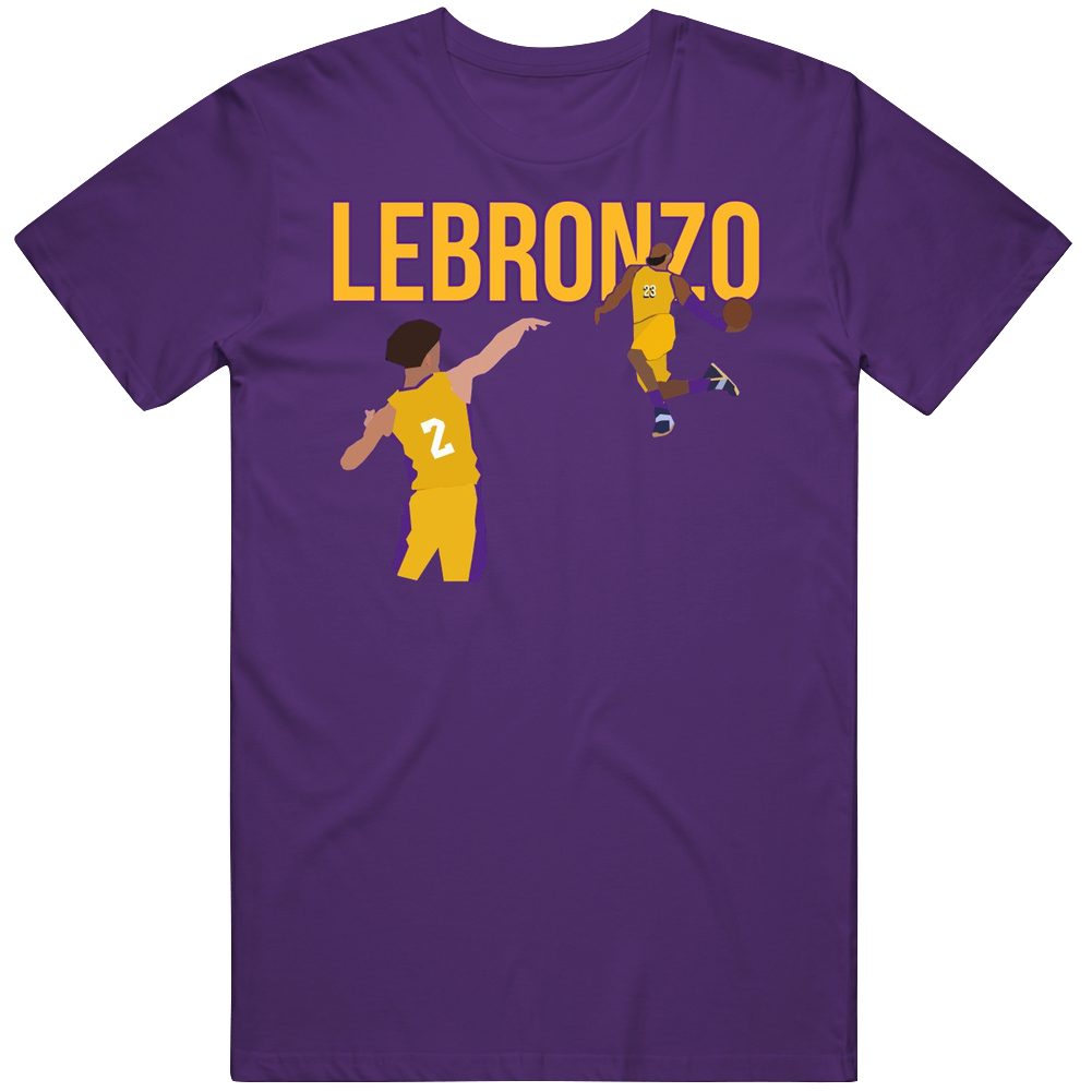 Lebronzo Shoot Los Angeles Basketball Funny Face Mash T Shirt