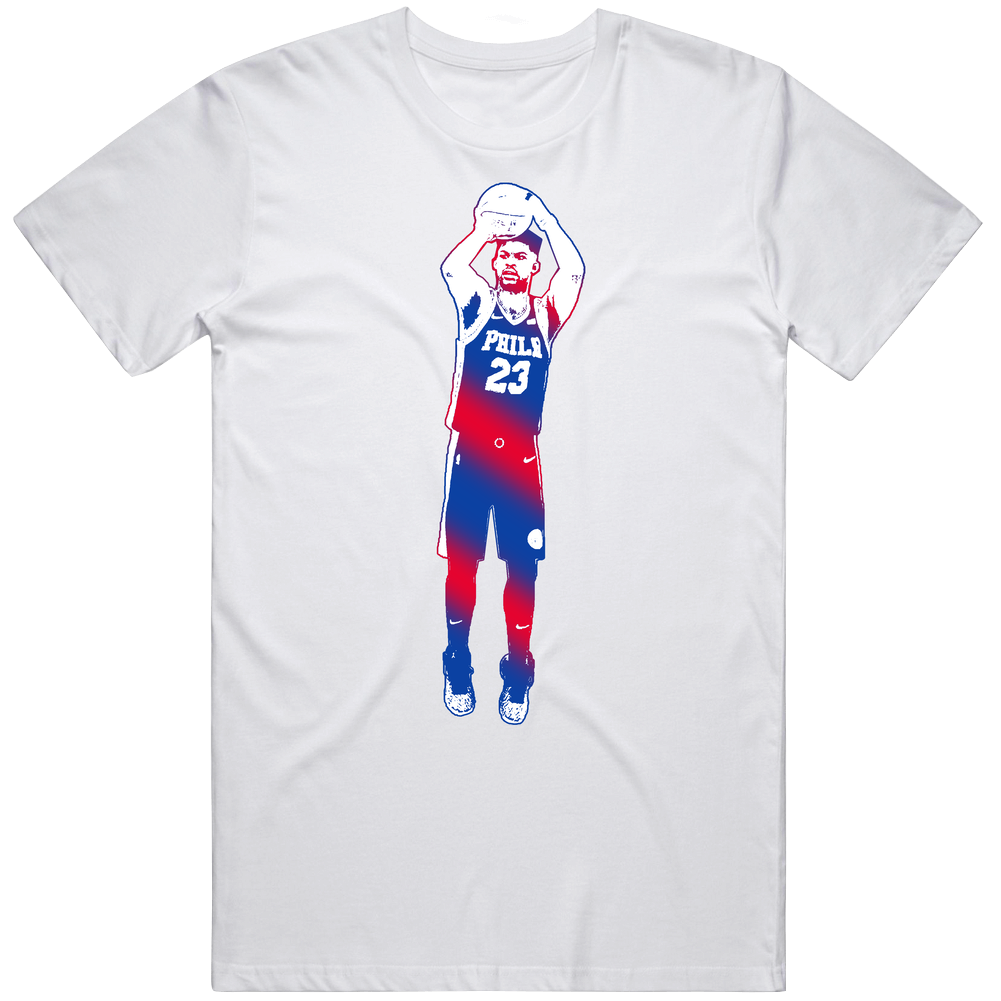 Johnny Butler Philadelphia Basketball Team Color T Shirt