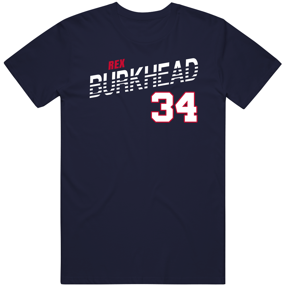 Rex Burkhead 34 Favorite Player New England Football Fan T Shirt