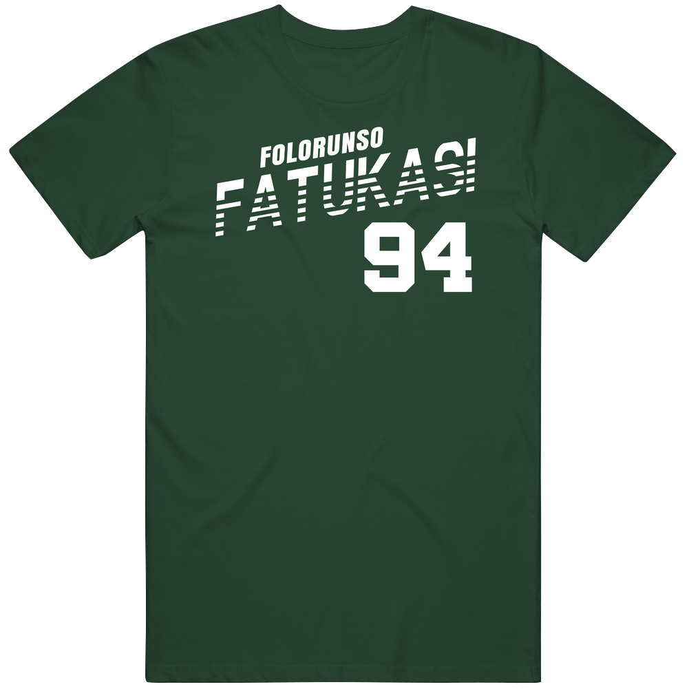 Folorunso Fatukasi 94 Favorite Player New York J Football Fan T Shirt