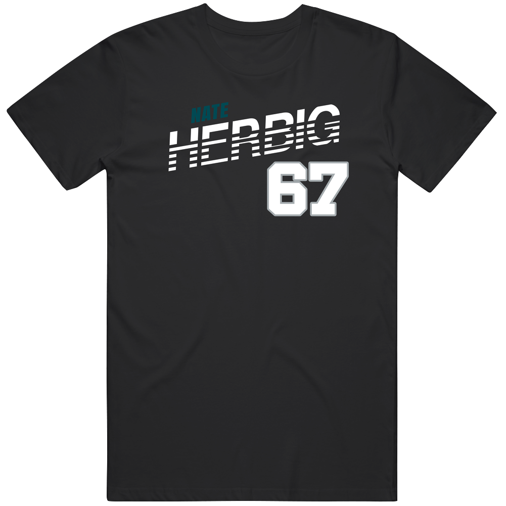 Nate Herbig 67 Favorite Player Philadelphia Football Fan T Shirt